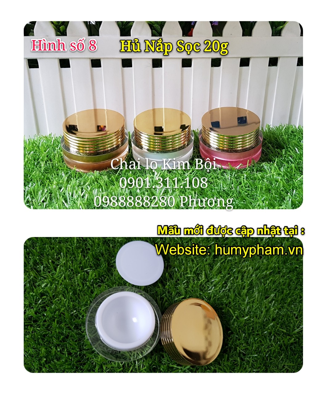 HỦ FACE NẮP SỌC 20G